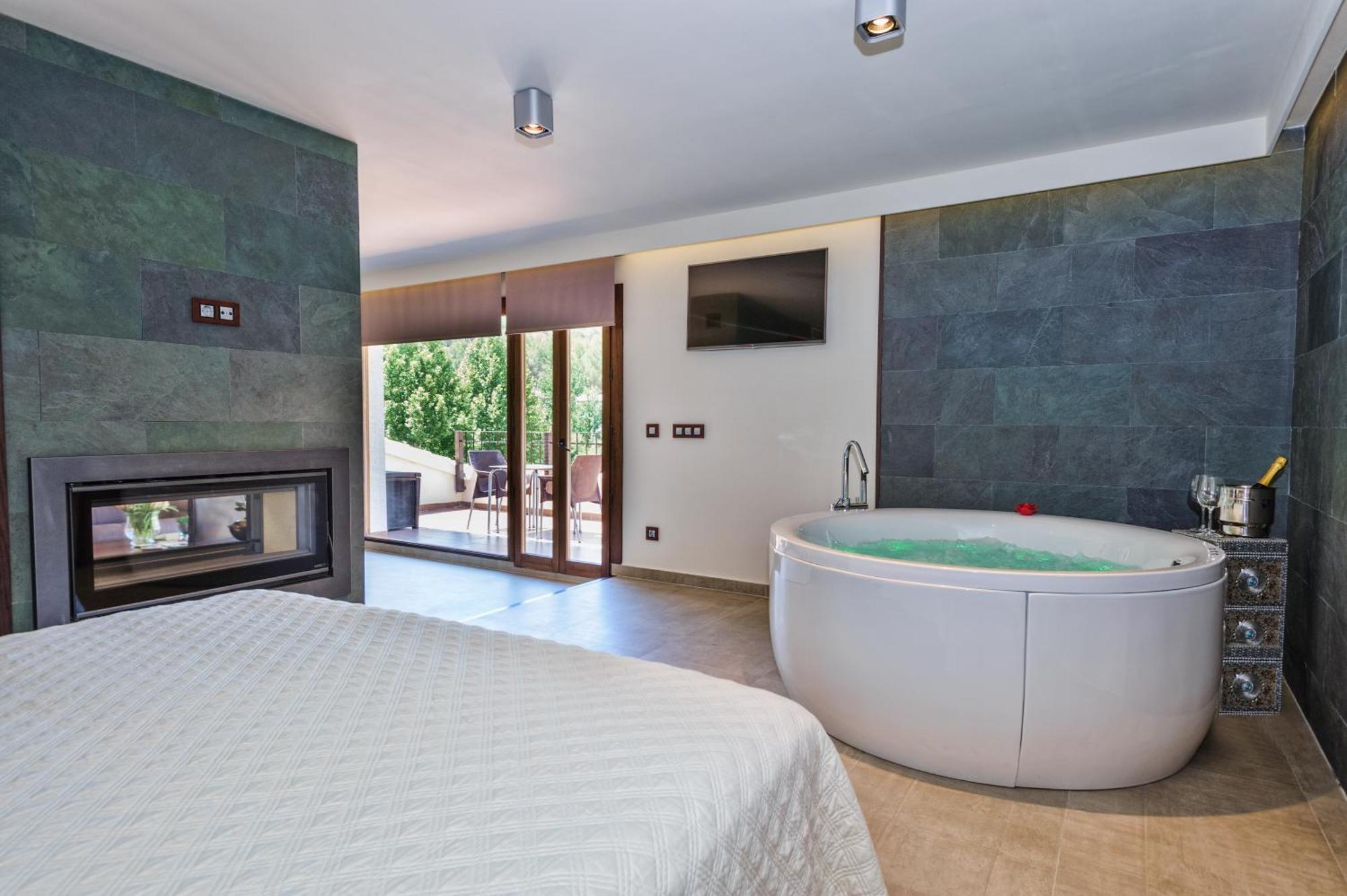 Suites Finca Los Olivos アルカラ・デル・フカル エクステリア 写真