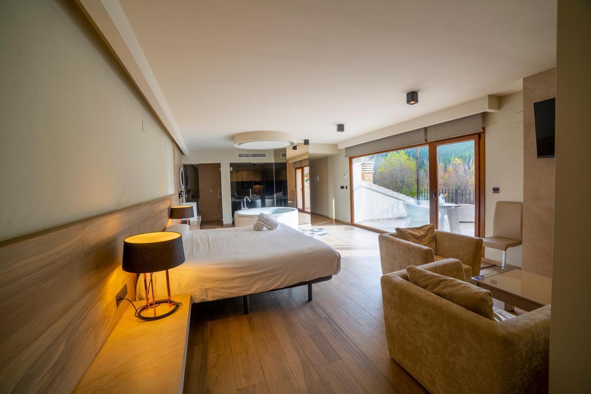 Suites Finca Los Olivos アルカラ・デル・フカル エクステリア 写真